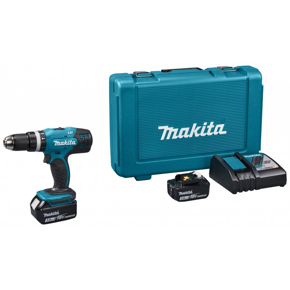 Акумулаторен ударен винтоверт 18V, 42Nm, Makita DHP453RFE