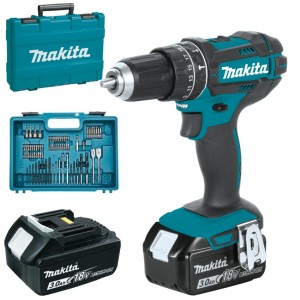 Акумулаторен ударен винтоверт 18V, 62Nm, Makita DHP482RFX1