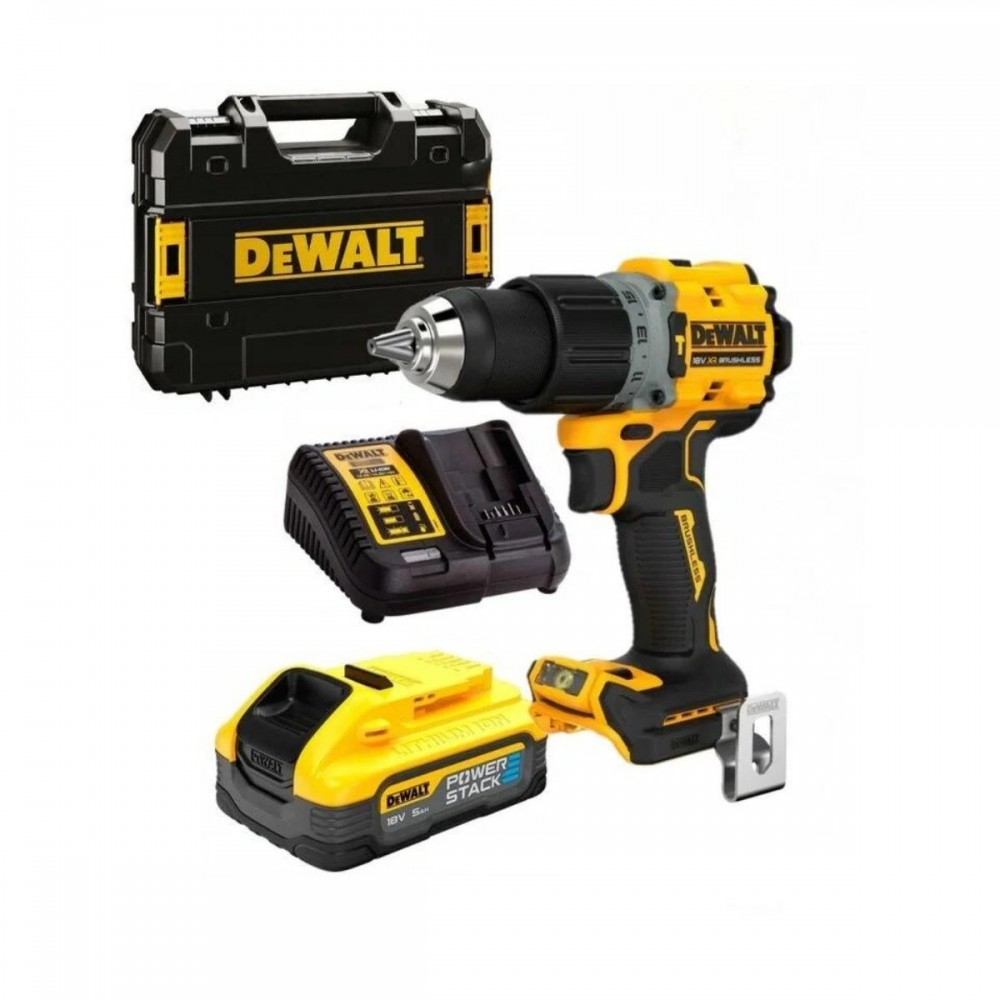 Акумулаторен ударен винтоверт 18V, 90Nm, DeWalt DCD805H1T