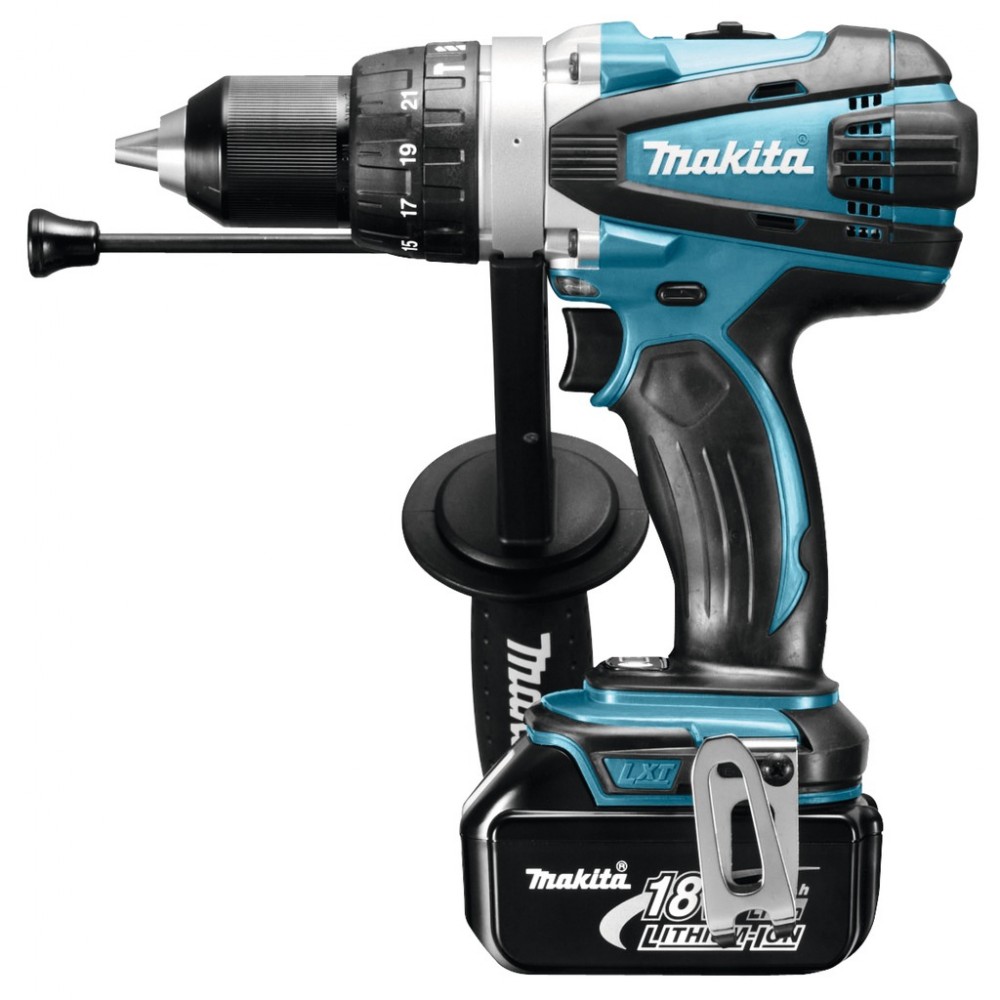 Акумулаторен ударен винтоверт 18V, Makita BHP458Z