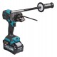 Акумулаторен ударен винтоверт, безчетков 40V, 140Nm, Makita HP001GZ