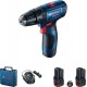 Акумулаторен ударно-пробивен винтоверт, 06019G8100, 12V, 2.0Ah, Bosch GSB 120-LI Professional