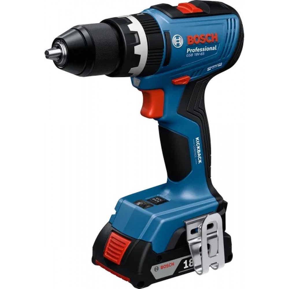 Акумулаторен винтоверт 06019N3100, 18V, Bosch GSB 18V-65