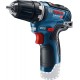 Акумулаторен винтоверт 12V, 35Nm, BOSCH GSR 12V-35 SOLO L-BOXX