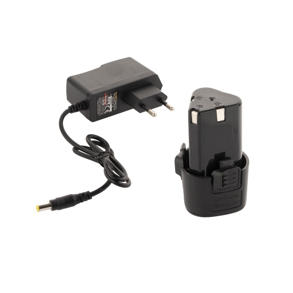 Акумулаторен винтоверт 12V, метален патронник, 1 батерия 12V 2Ah, зарядно устройство - PA12Pro-1b