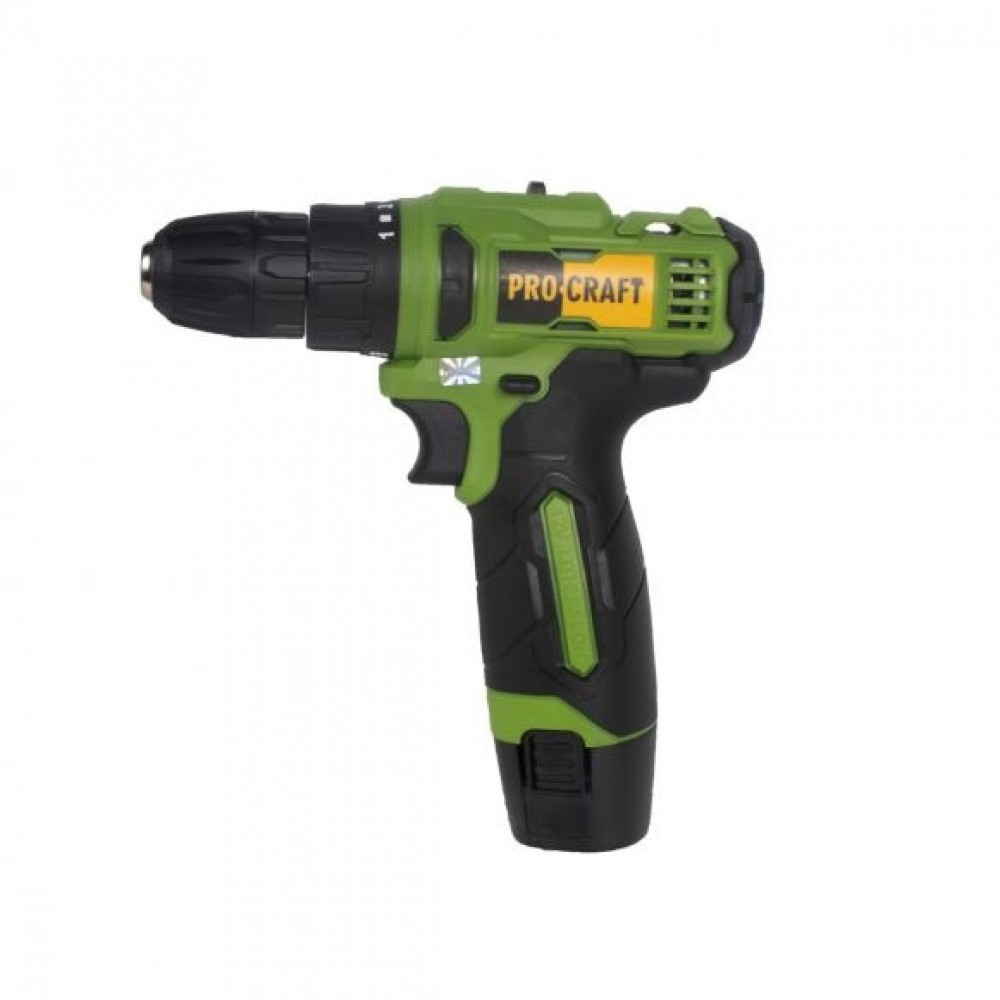 Акумулаторен винтоверт, 2 батерии 12V, 1.5Ah, 0-350/0-1400 об/мин, 2 работни скорости - PA12Li