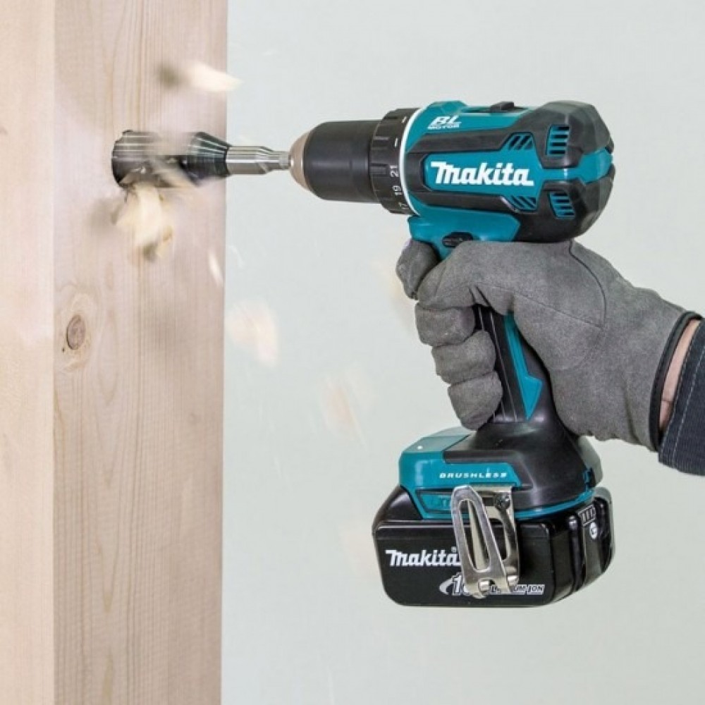 Акумулаторен винтоверт – бормашина, безчетков, 18V, 50 Nm, 2 скорости, Makita DDF485RFJ