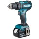 Акумулаторен винтоверт – бормашина, безчетков, 18V, 50Nm, Makita DHP485FYX3