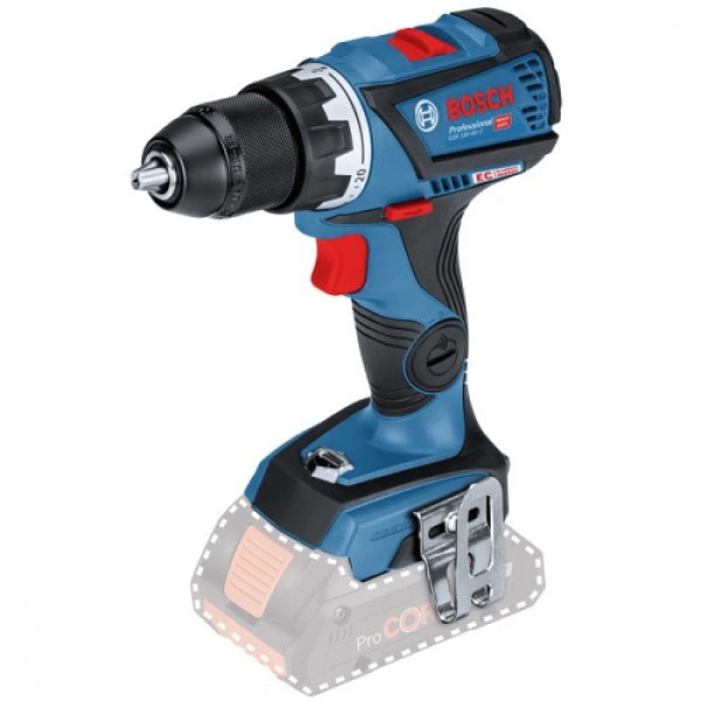 Акумулаторен винтоверт Bosch GSR 18V-60 C SOLO