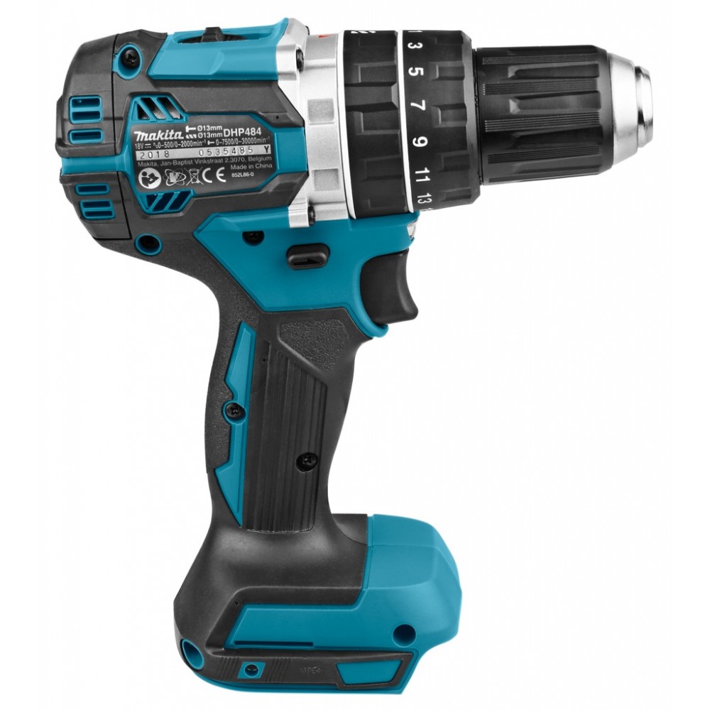 Акумулаторен винтоверт Li-Ion 18V, 54Nm, Makita DHP484ZJ