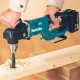 Акумулаторна безчеткова, ъглова бормашина 18 V, LXT, 2 x 5 Ah, Makita DDA450RTE