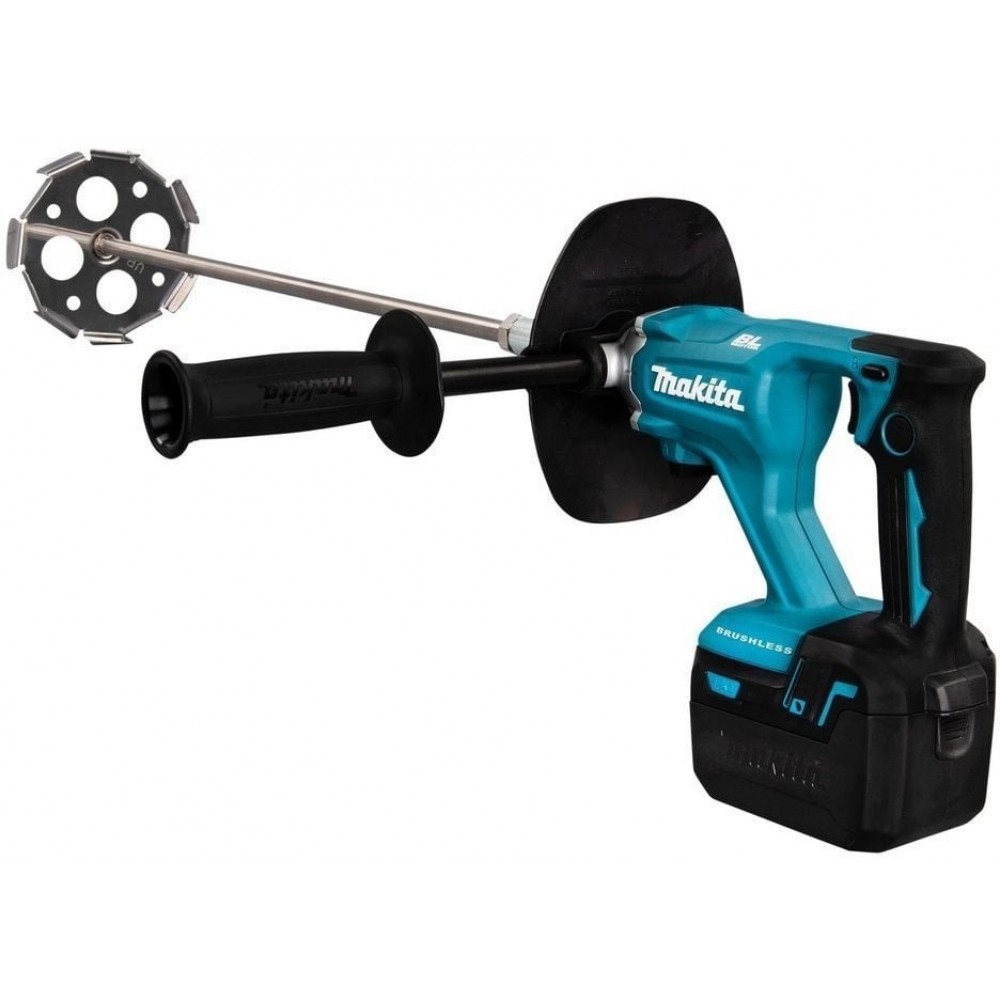 Акумулаторна бъркалка, едношпинделна 18V, Makita DUT130Z