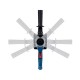 Акумулаторна бъркалка за смеси 18 V, 06011C2000, Bosch GRW 18V-120