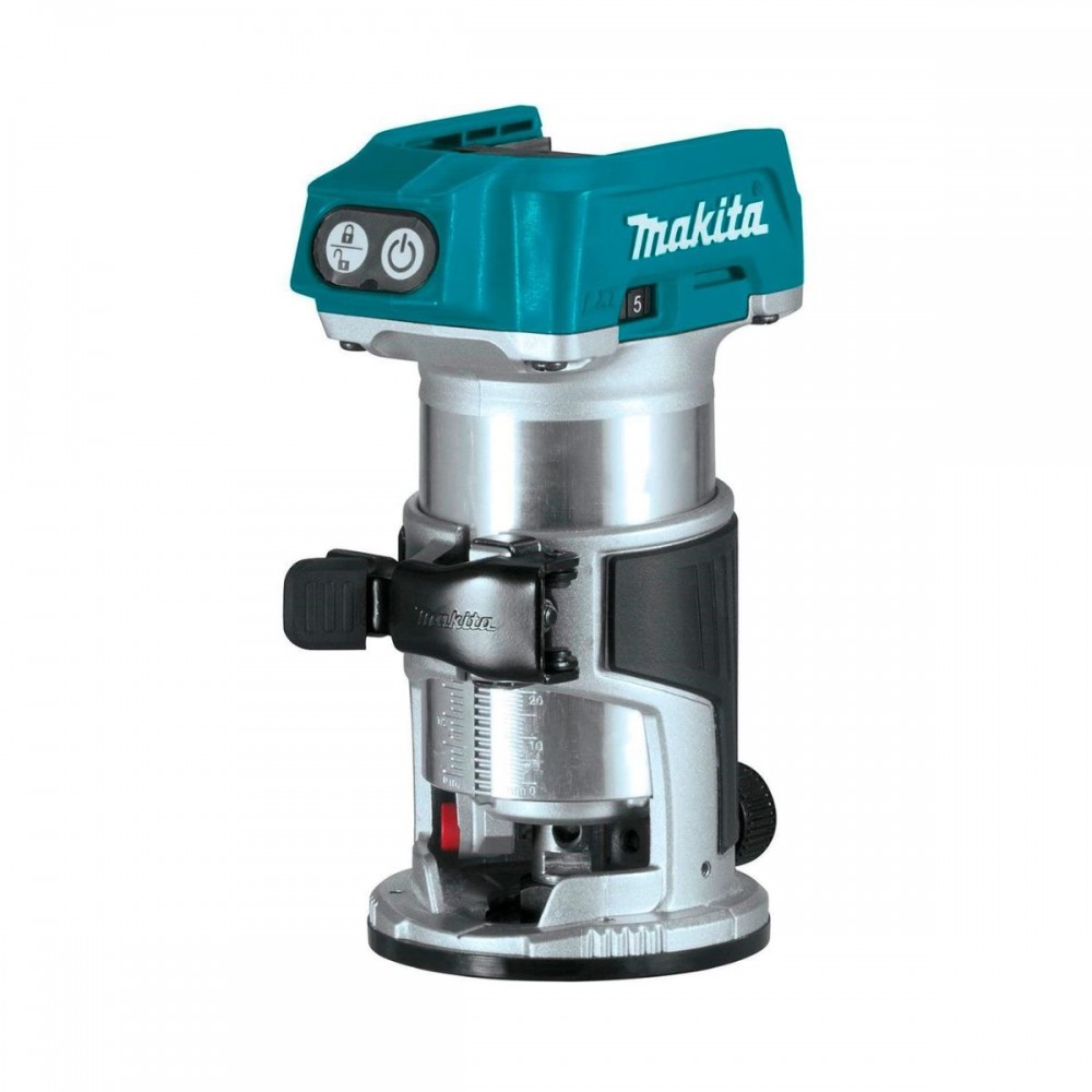 Акумулаторна челна фреза 18 V, 6/8 мм, Makita DRT50ZX3