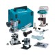 Акумулаторна челна фреза 18 V, 6/8 мм, Makita DRT50ZX3