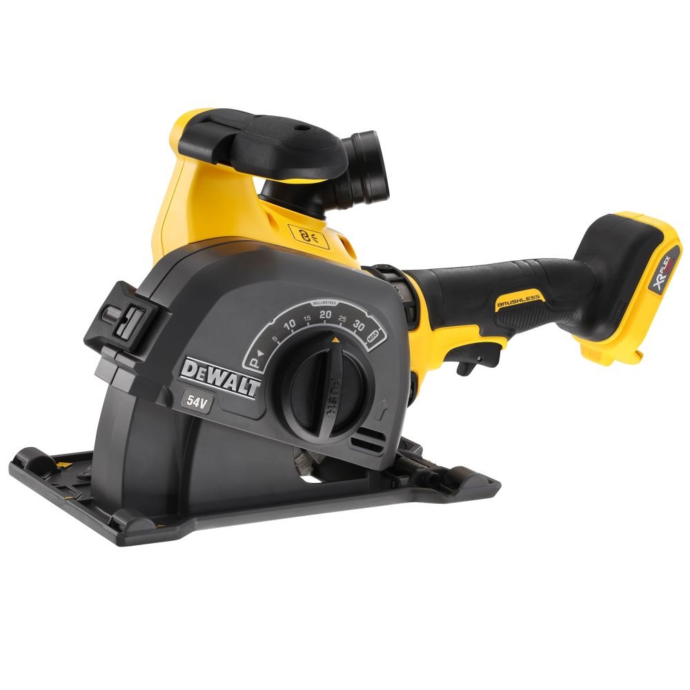 Акумулаторна фреза за канали 54V Li-Ion, DeWalt DCG200NT