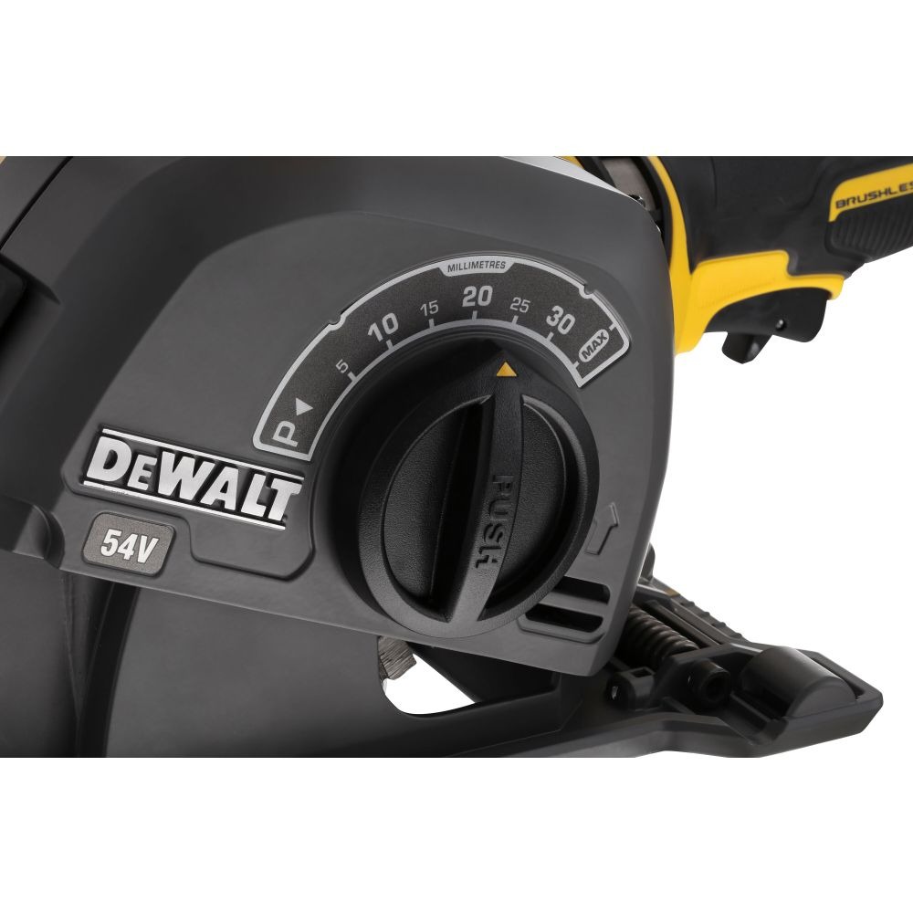 Акумулаторна фреза за канали 54V Li-Ion, DeWalt DCG200NT