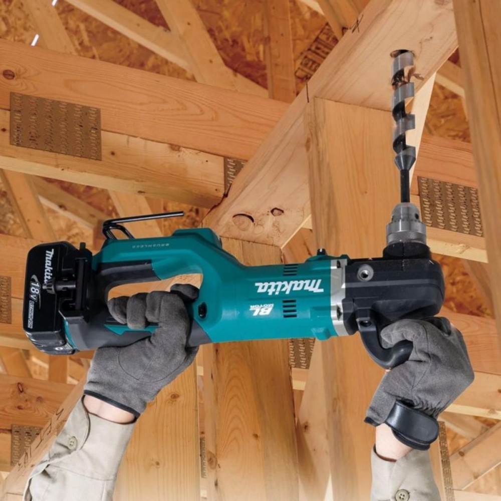 Акумулаторна ъглова бормашина 18V, 70Nm, Makita DDA450ZK