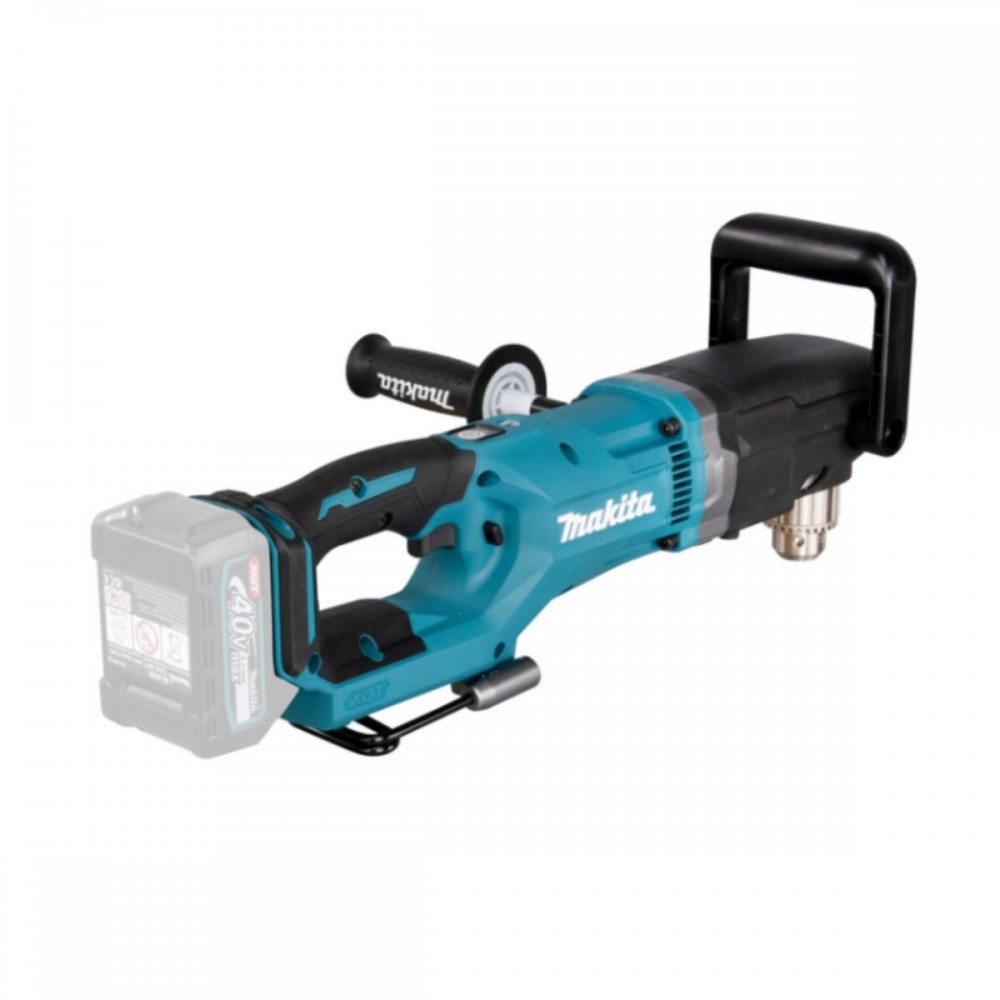 Акумулаторна ъглова бормашина 40V, 136Nm + подарък комплект гедоре Makita E-10883, 221 части, Makita DA001GZ