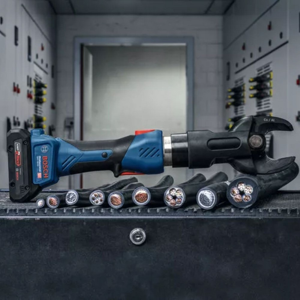 Акумулаторна хидравлична ножица за кабели 06019P0000, 18 V, 40 мм, Bosch GKH 18V-50