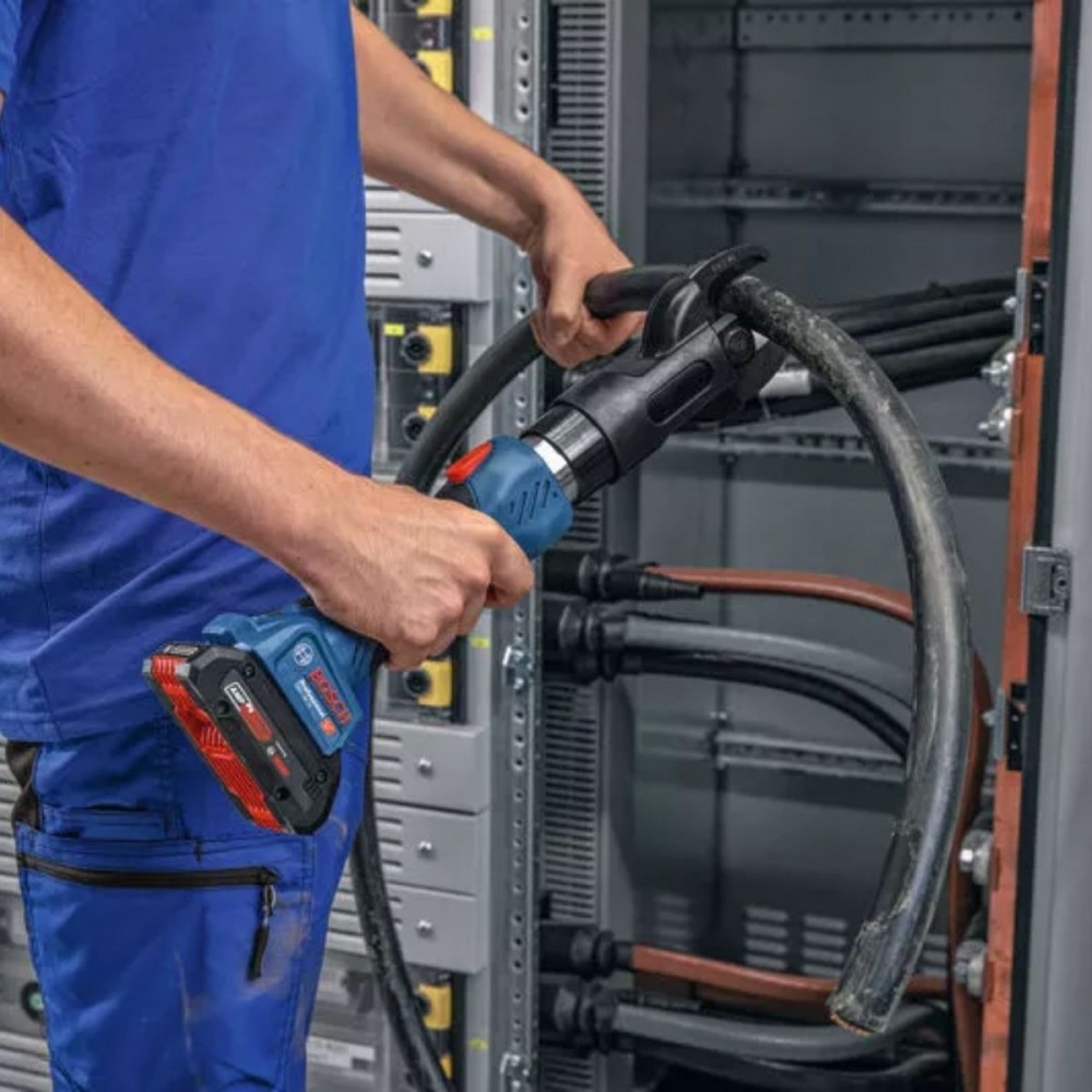 Акумулаторна хидравлична ножица за кабели 06019P0000, 18 V, 40 мм, Bosch GKH 18V-50