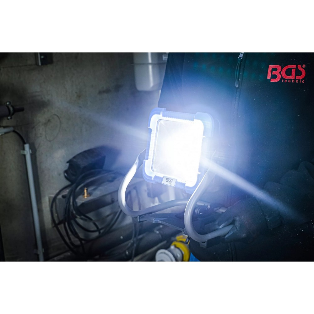 Акумулаторна LED работна лампа, сгъваема, 18V - BGS7375