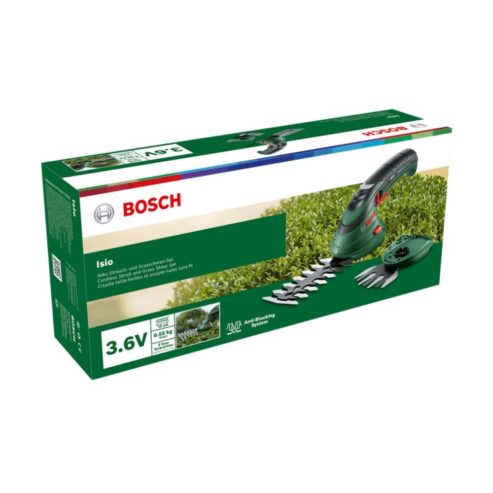 Aкумулаторна ножица за трева и храсти 3.6 V, Bosch ISIO