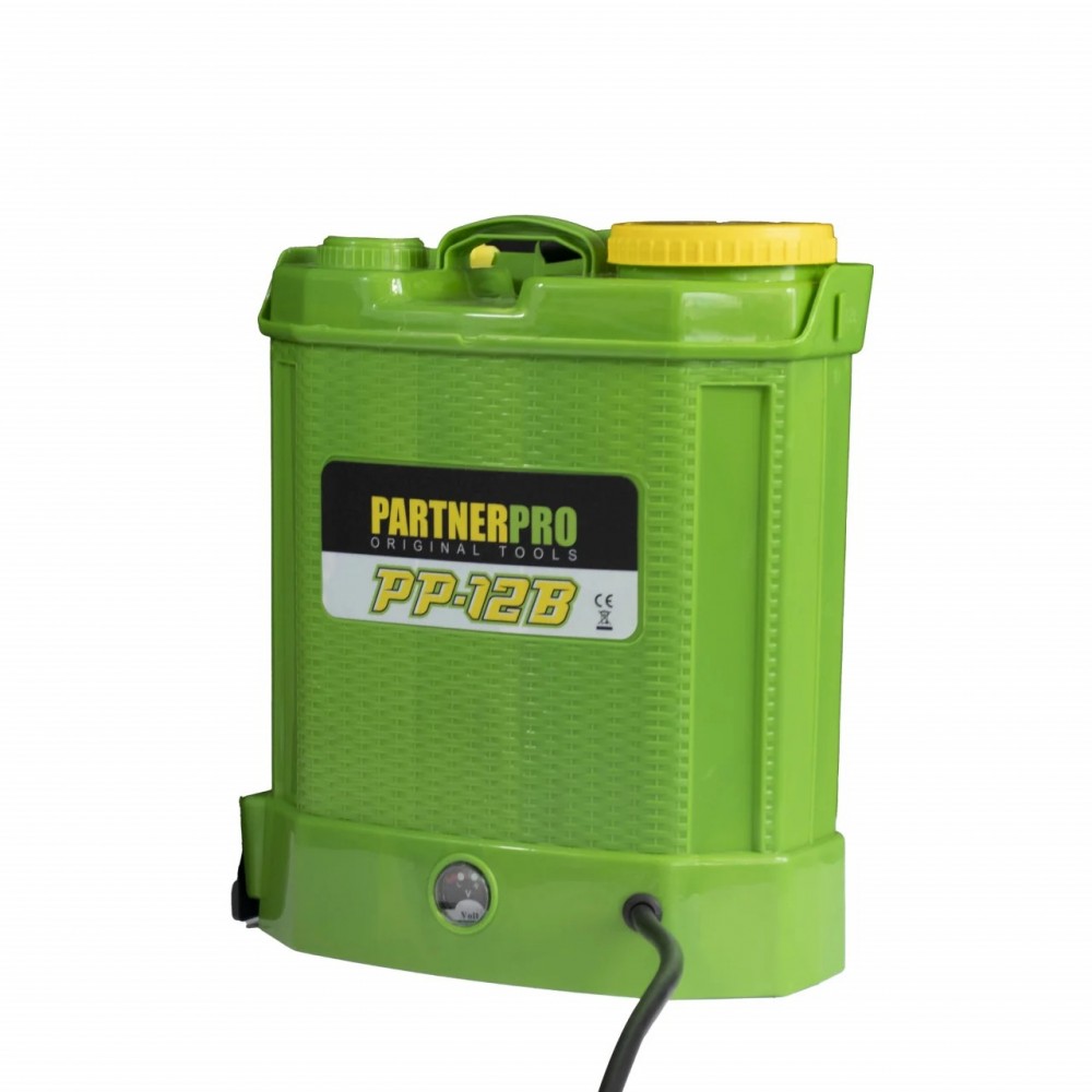Акумулаторна пръскачка 12 л., 12V/8Ah, 3 вида дюзи - PP-12B