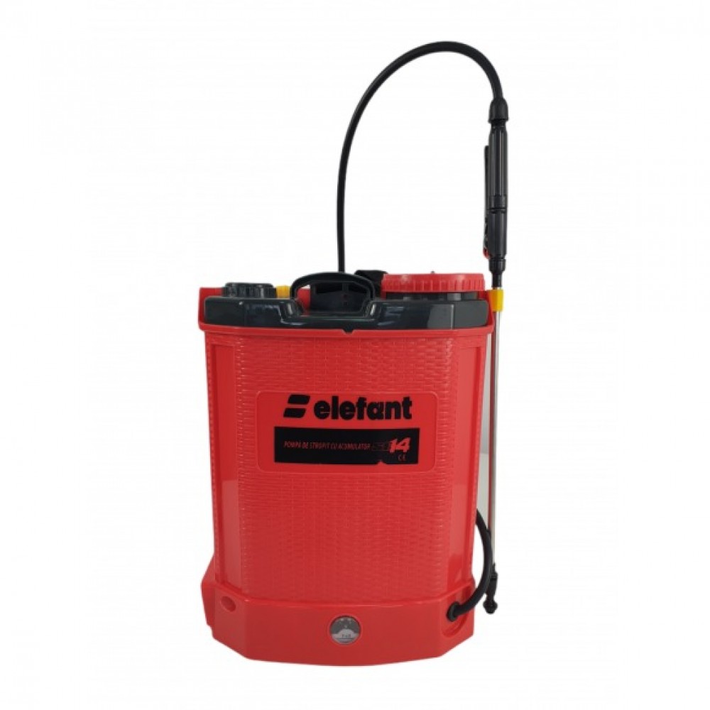 Акумулаторна пръскачка 14 л., 12V/8Ah, 3 вида дюзи - SE 14L