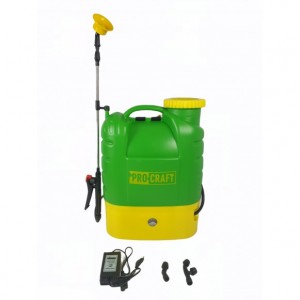 Акумулаторна пръскачка 16 л., 12V/8Ah, 3 вида дюзи - AS16L