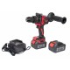 Акумулаторен ударен винтоверт 150Nm 1/2", комплект с 2 x 4 Ah - PXA78U
