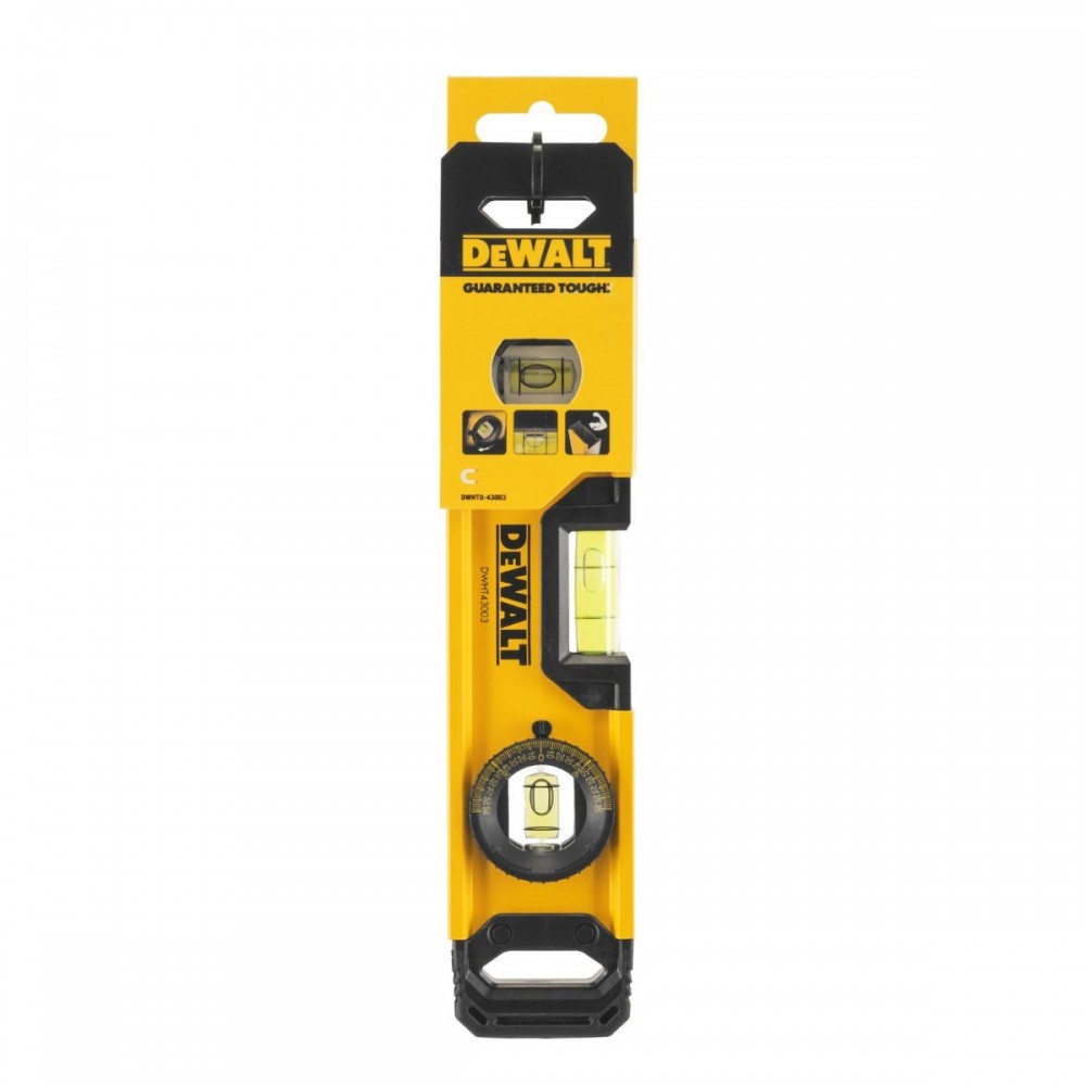 Алуминиев нивелир 250 мм, DeWalt DWHT0-43003