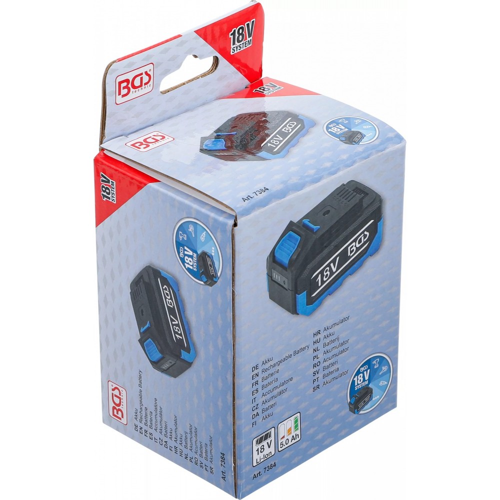 Акумулаторна Батерия 5.0 Ah 18V - BGS7384