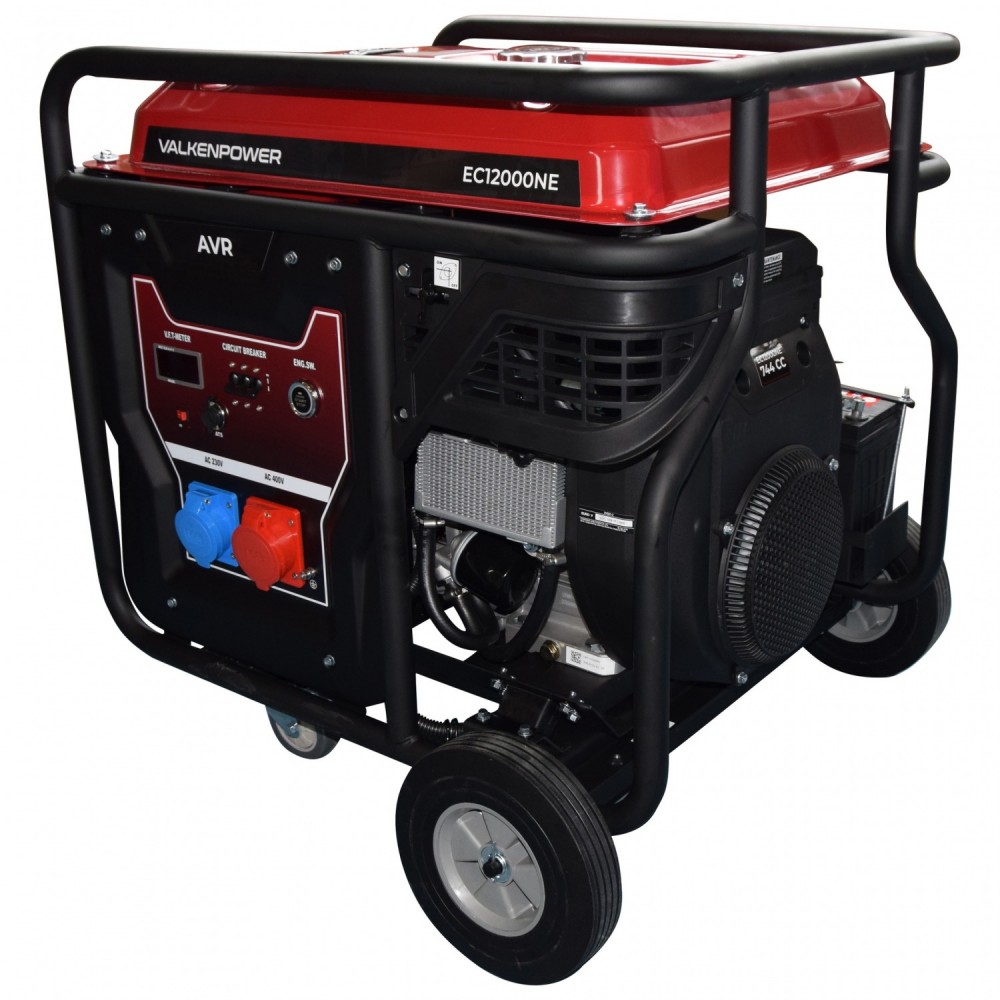Бензинов генератор 13 kW, 230V / 400V - EC12000NE