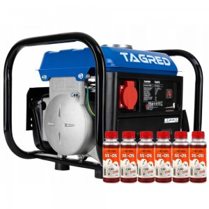 Бензинов монофазен генератор за ток, 750 W, 5 литра, 230 V - TA975