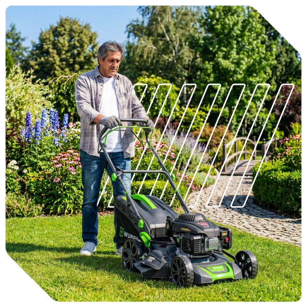 Бензинова косачка за трева Loncin 56см 4.8 к.с - W09111