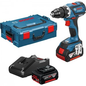 Безчетков акумулаторен винтоверт, комплект, 06019E8104, Bosch GSR 18 V-EC