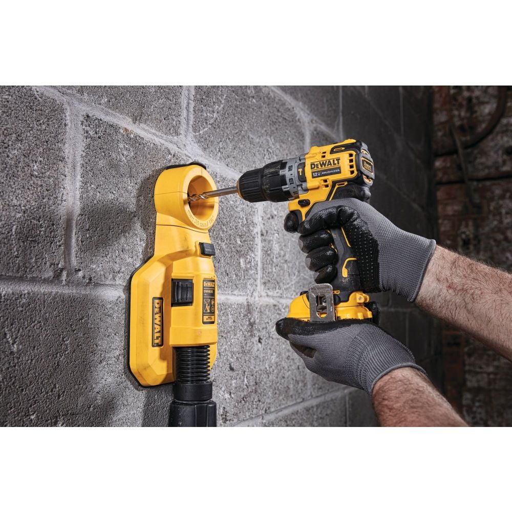 Безчетков ударен винтоверт 12V, 57Nm, DeWalt DCD706D2