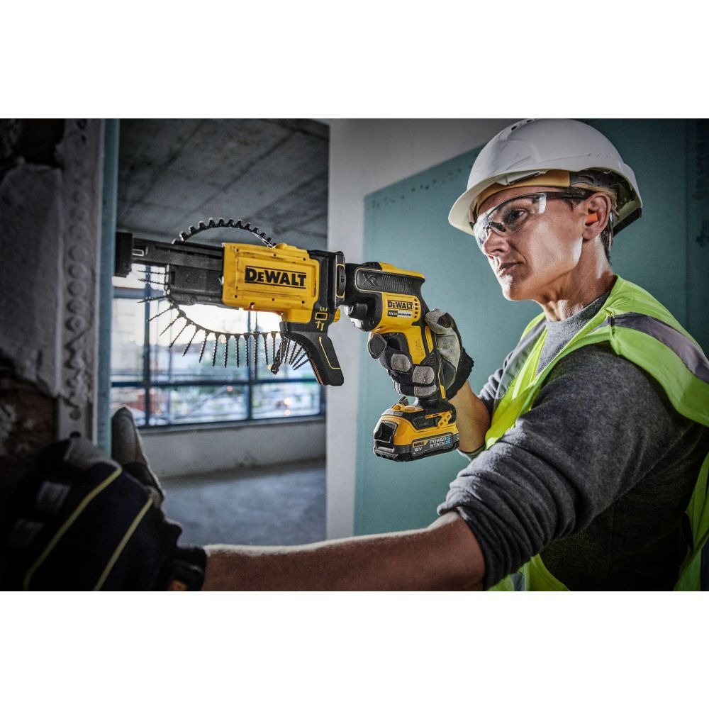 Безчетков винтоверт за гипсокартон, 2 x 5Ah 18V, DeWalt DCF620P2K