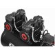 Обезшумен безмаслен компресор за въздух 100 литра 2x2200W - KD4083