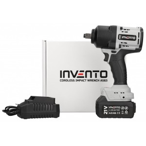 Акумулаторен ударен гайковерт 1/2", 1200Nm, комплект, батерия 4Ah - PXAS63