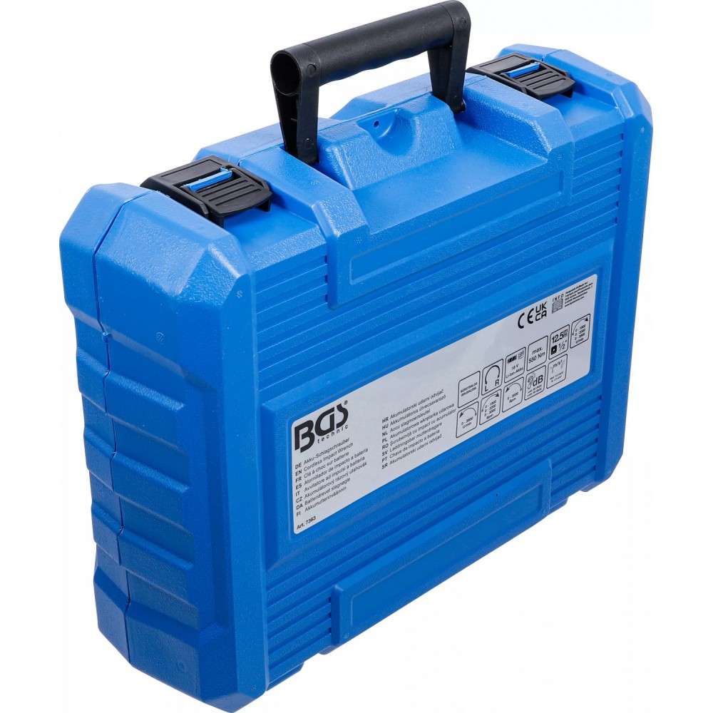 Безжичен ударен гайковерт 1/2" 550 Nm 18V - BGS7363