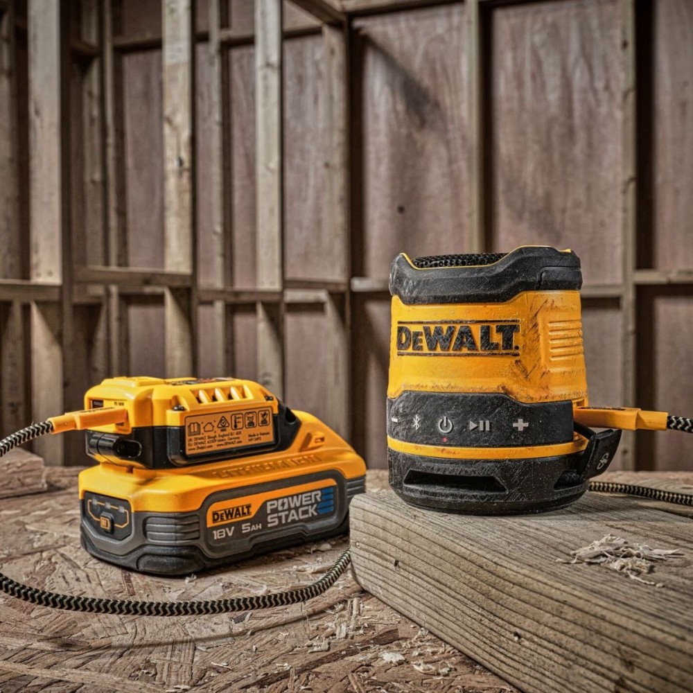 Bluetooth колона, USB-C, IP67, DeWalt DCR009