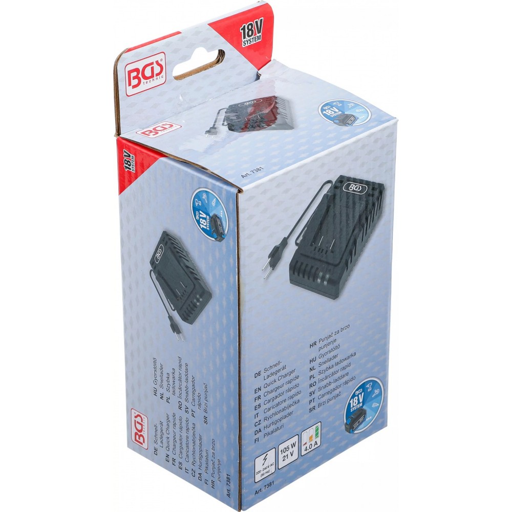 Бързо зарядно, 4.0 A, 18 V - BGS7381