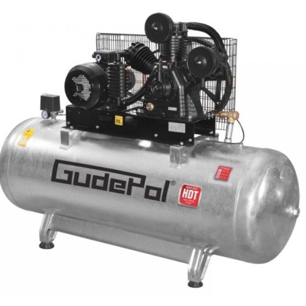 Бутален компресор 500 литра, 15 бара, 7,5 kW - GDT100500