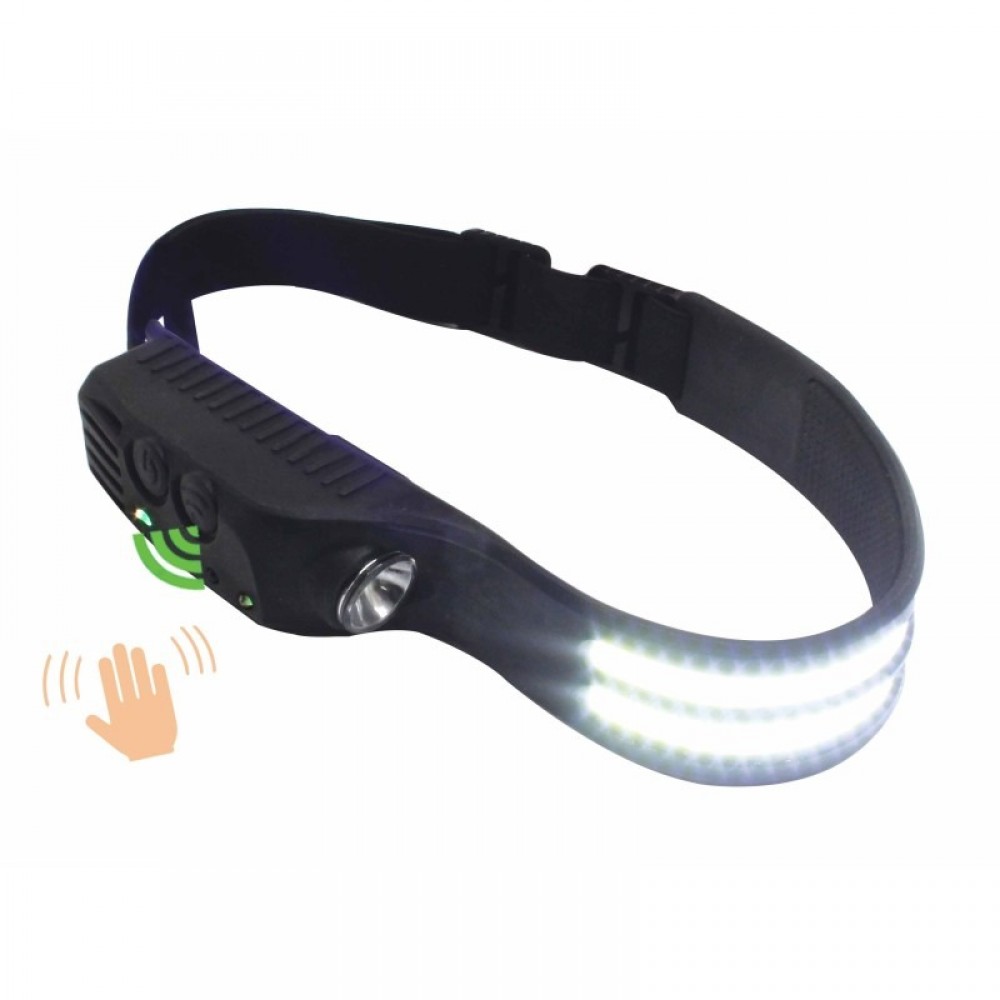 Челник с двоен LED фар със сензор за движение - S-HL2CM