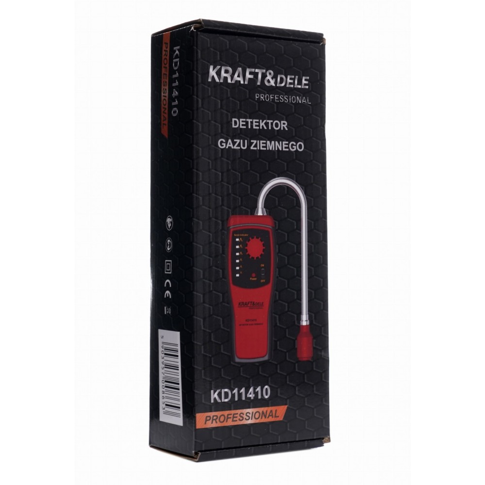 Детектор за газ с 3 x AA батерии - KD11410