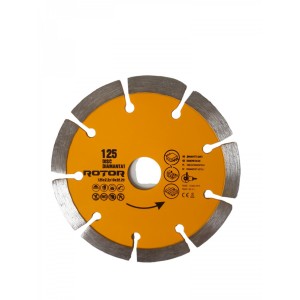 Диамантен диск сегментиран 125x2x10x22.23 мм - 21208