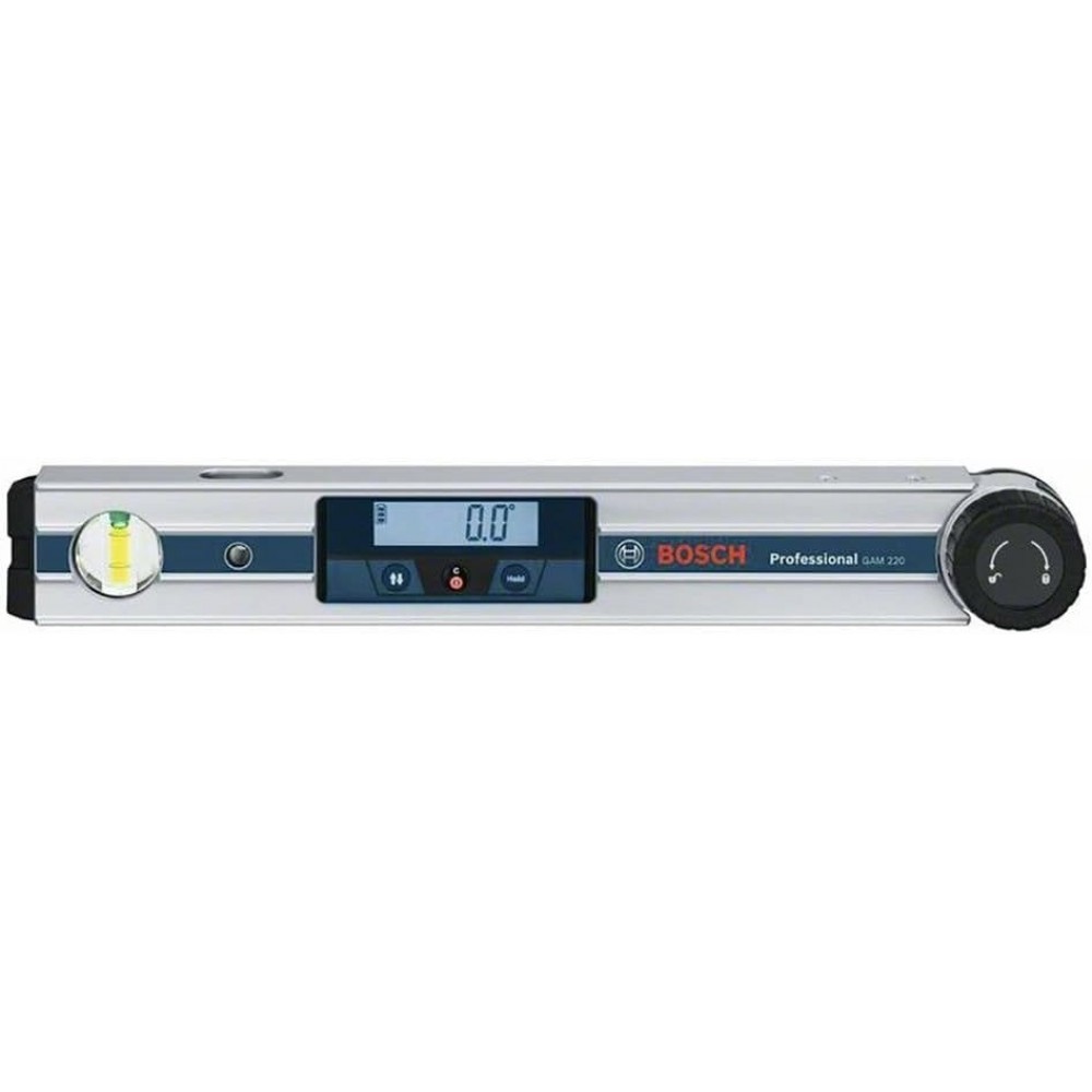 Дигитален ъгломер 0-220°,+/-0.1*, 601076500, Bosch GAM 220 Professional