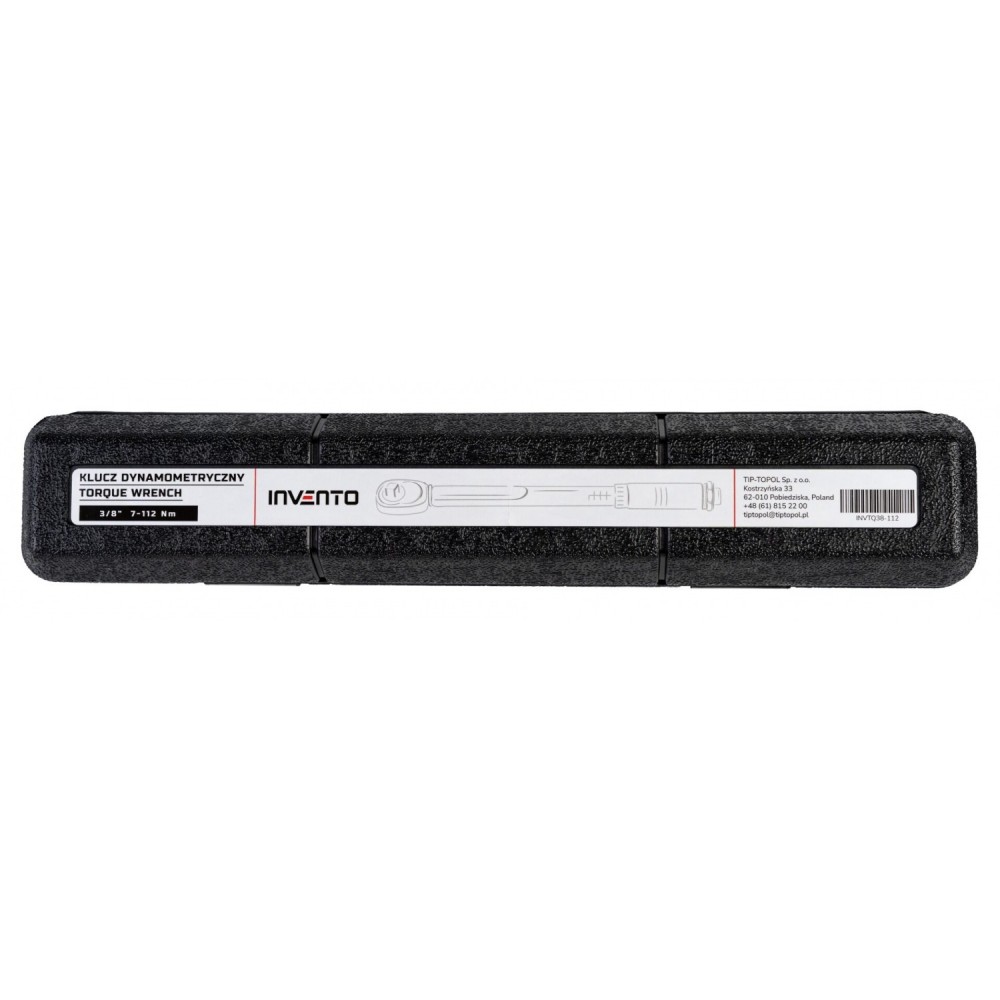 Динамометричен ключ 3/8", 7-112 Nm, 362 мм - INVTQ38-112